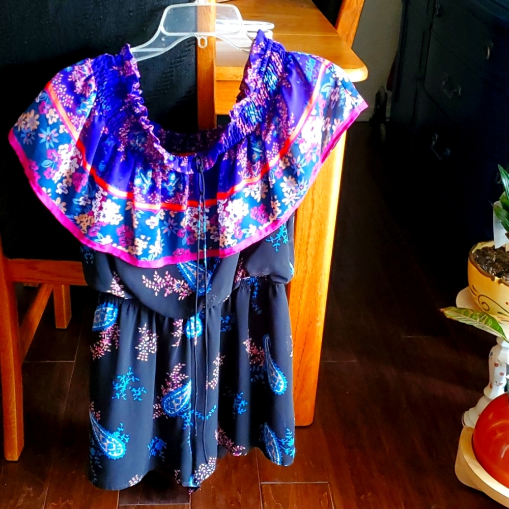 Express Small Black Romper
